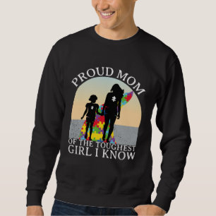 Sudadera Concienciación sobre el autismo  Orgullosa madre d