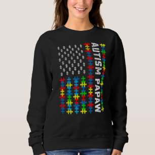 Sudadera Concienciación Sobre El Autismo Retro Auti Apoya L
