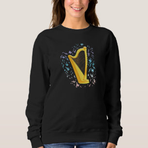 Sudadera Concierto de la Orquesta Musical Harp Gig Rhythm T
