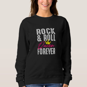 Sudadera Concierto de Reina de Rock N Roll Gracioso Para Mu