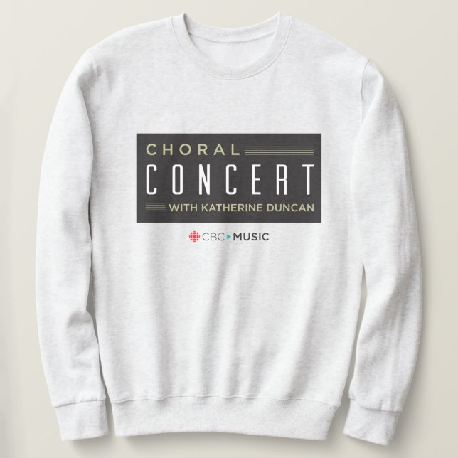 Sudadera Concierto oral de CBC (Anverso del diseño)