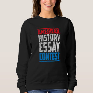 Sudadera Concurso de Ensayo de Historia Americana