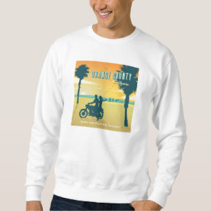 Sudadera Condado de naranja, playas de California