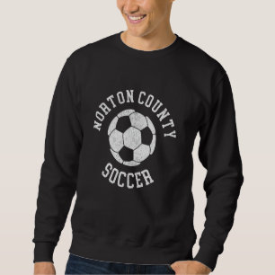 Sudadera Condado de Norton Fútbol Retro Distorsionado 90's 