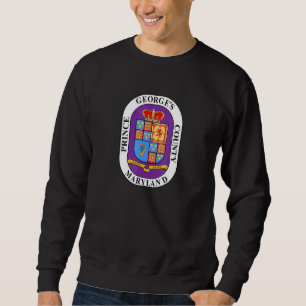 Sudadera Condado de Pg Maryland Md Prince Condado de George