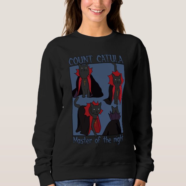 Sudadera Conde Catula Maestro de la Noche (Anverso)