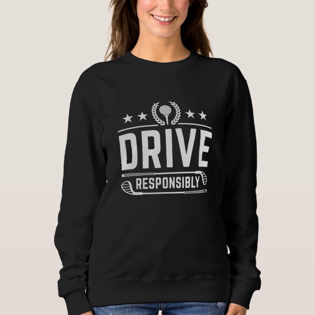Sudadera Conducir de forma responsable (Anverso)