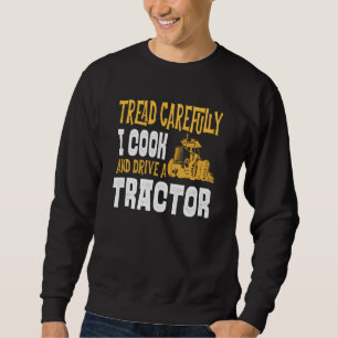 Sudadera Conductor agricultor de tractores Cook Tread Cuida