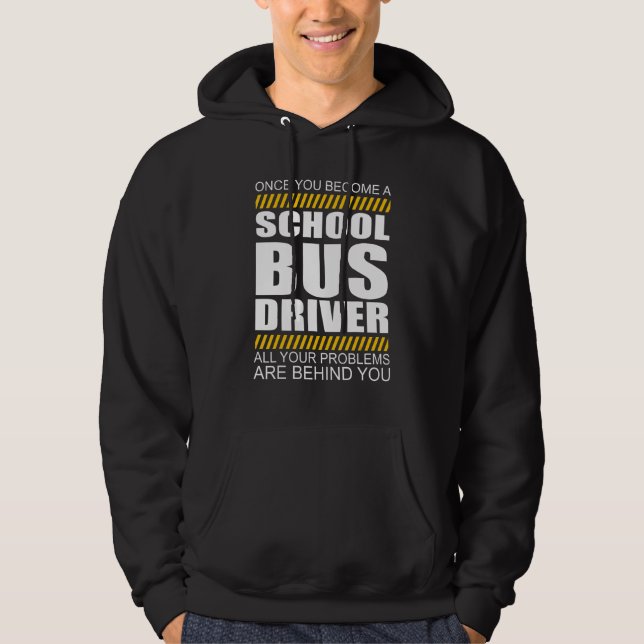 Sudadera Conductor de Autobús Escolar (Anverso)