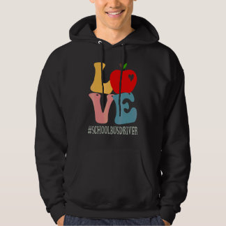 Sudadera Conductor de Autobús Escolar Ama Manzana Groovy Li