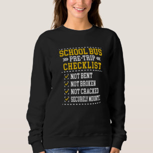 Sudadera Conductor de bus de clase previo al viaje