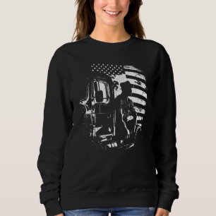 Sudadera conductor de camión diésel de grandes remolques am