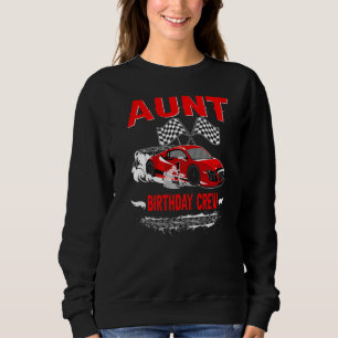 Sudadera Conductor de coche de Carreras de autos de la tía