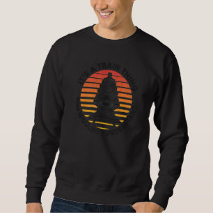 Sudadera Conductor de trenes de vapor Trainspotting Locomot