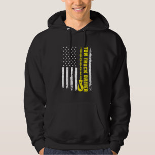Sudadera Conductor de un camión de remolque Vehículo de eng