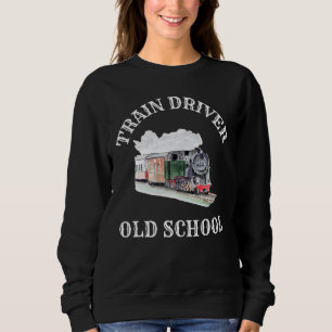 Sudadera Conductor del tren Conductor del tren del casco an