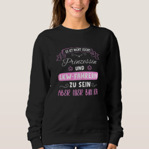 Sudadera Conductora de camiones para mujeres