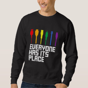 Sudadera Conector De Cable De Mes De Orgullo Lgbtq
