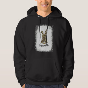 Sudadera Conejito lindo con lentes Leopardo feliz Día de Pa