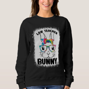 Sudadera Conejito profesor de Derecho Face Glasses Día de P