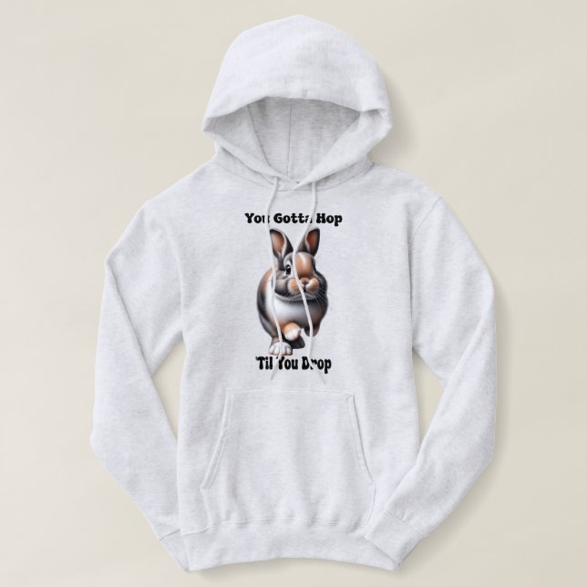 Sudadera Conejito Saltarín Adorable (Diseño del anverso)