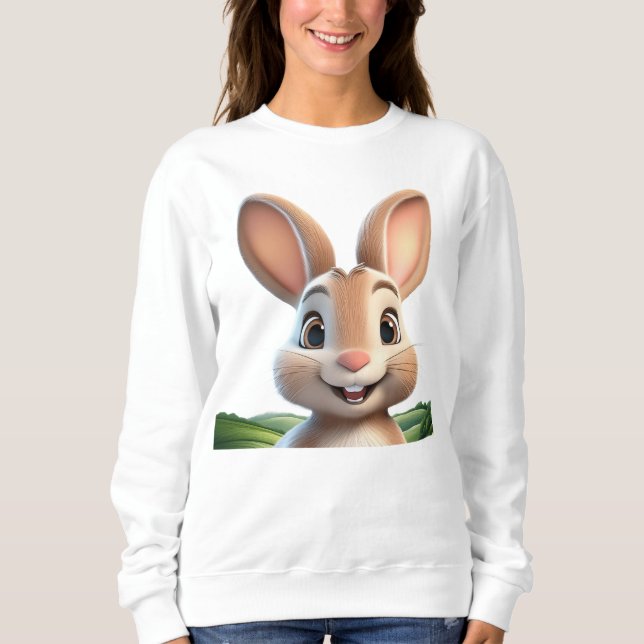 Sudadera Conejito sonriente (Anverso)