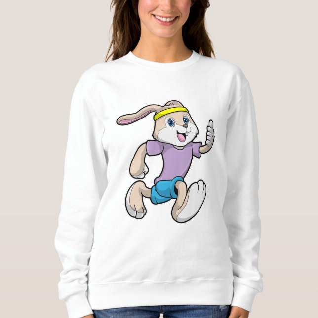 Sudadera Conejo a correr con la cabeza (Anverso)