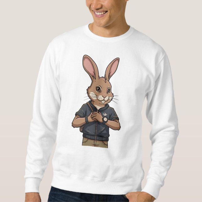 Sudadera Conejo Clásico (Anverso)
