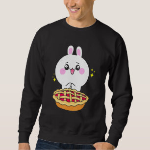 Sudadera Conejo Comer Crust Pie Bunny Bake Chef Baking Eas