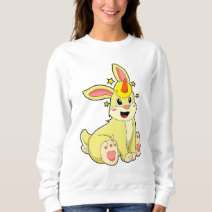 Sudadera Conejo como unicornio