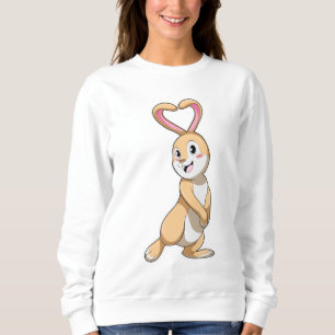 Sudadera Conejo con corazón