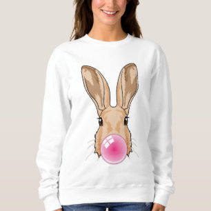 Sudadera Conejo con goma de mascar