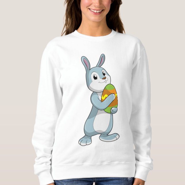 Sudadera Conejo con huevo (Anverso)