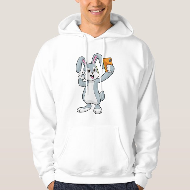 Sudadera Conejo con móvil (Anverso)