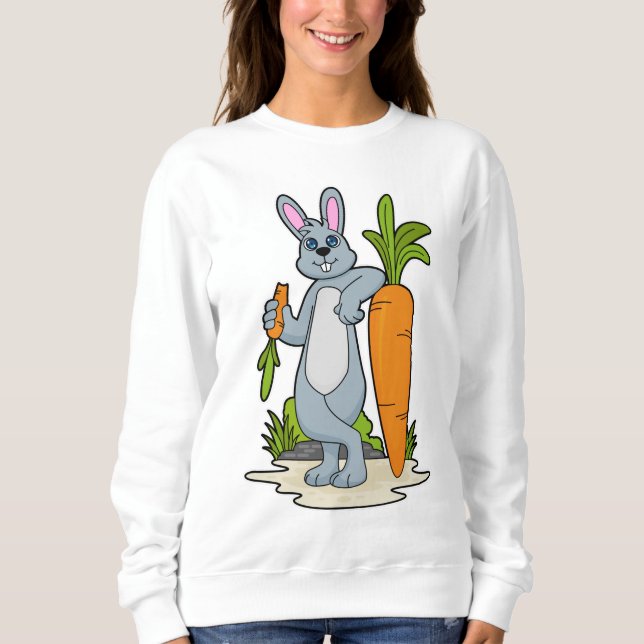 Sudadera Conejo con zanja (Anverso)