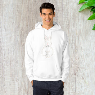 Sudadera Conejo Conejo Conejo Conejo con Estilo Bordénido C