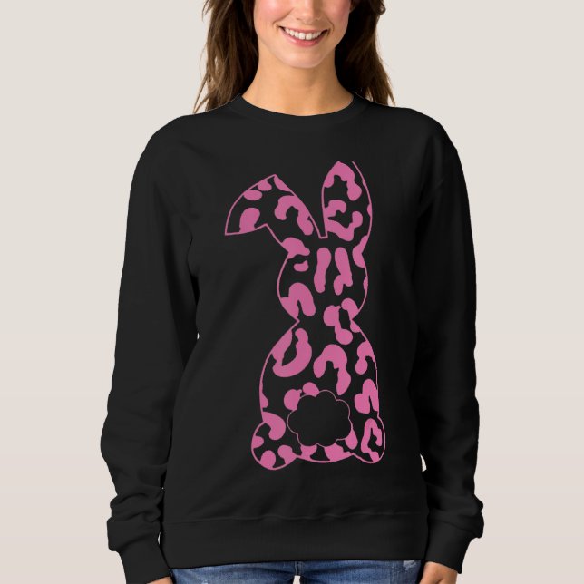 Sudadera Conejo conejo conejo conejo conejo de pascua rosad (Anverso)