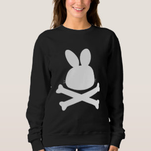 Sudadera Conejo conejo conejo conejo cruzado sin cráneo, ni