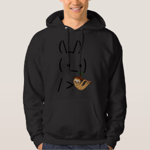 Sudadera Conejo De Conejo De Conejo De Ascii Con Una Leche