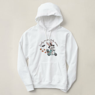 Sudadera Conejo de Enfermería de Temporada Espeluznante de