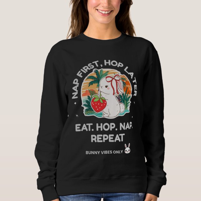Sudadera Conejo de Ensueño de Fresa (Anverso)