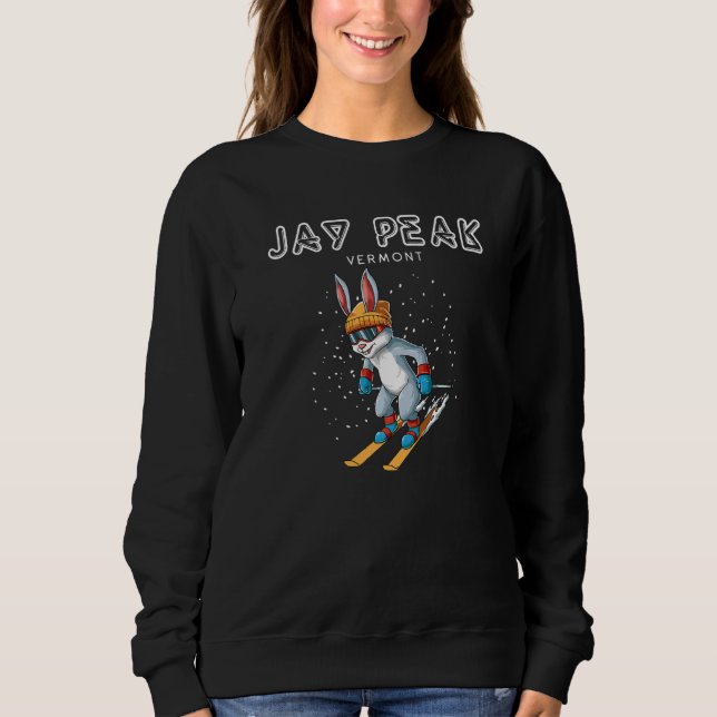 Sudadera Conejo de esquí Jay Peak Vermont (Anverso)