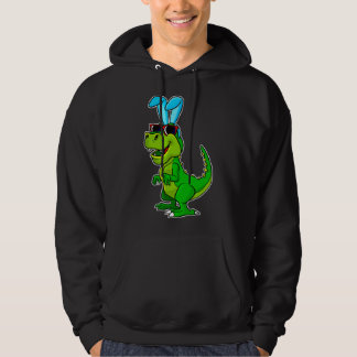 Sudadera Conejo de Pascua T Rex Dinosaurio Divertido Rellen