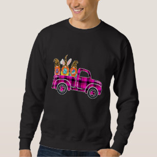 Sudadera Conejo de tres nómadas con huevo feliz Día de Pasc