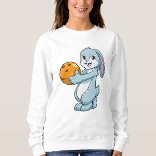 Sudadera Conejo en Bowling con bolas