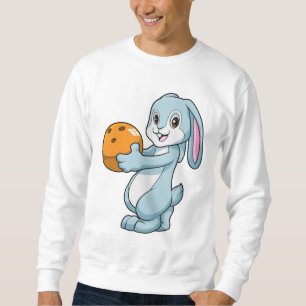 Sudadera Conejo en Bowling con bolas