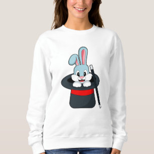 Sudadera Conejo en la magia con la mano y el Gorra