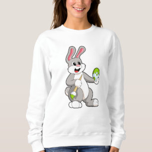 Sudadera Conejo en pintura con huevo