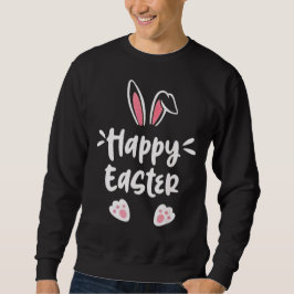 Sudadera Conejo Feliz de Pascua Huevo de Pascua de Primaver