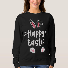 Sudadera Conejo Feliz de Pascua Huevo de Pascua de Primaver
